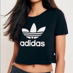 Adidas Trefoil Crop Top
